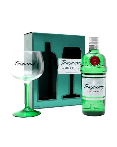 Tanqueray London Dry Gin 750mL with FREE Glass-GIN-Tan-0066-FREEGlass