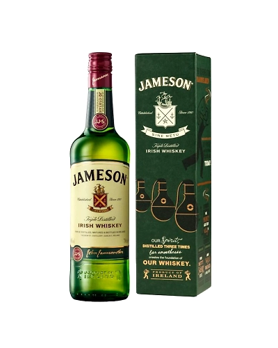 Jameson Irish Whiskey 1L-WHI-Jam-0032-iskey1L
