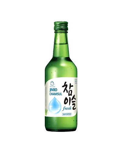 Jinro Chamisul Fresh Soju 360mL-SOJ-Jin-0083-360mL