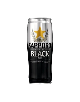 Sapporo Premium Black Beer in Can 650mL