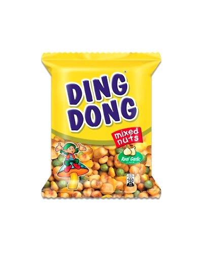 Ding Dong Mixed Nuts Real Garlic 100g-SNA-Din-0519-100g