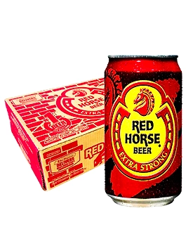 Red Horse Beer in Can 330ml 24-Pack