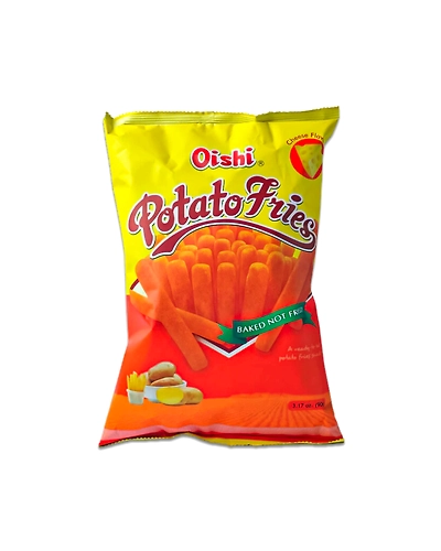 Oishi Potato Fries Cheese 90g-SNA-Ois-0531-se90g