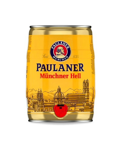 Paulaner Original Münchner Hell Beer 5L-VYS1587