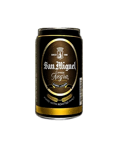 San Miguel Cerveza Negra in Can 330ml-VYS1542