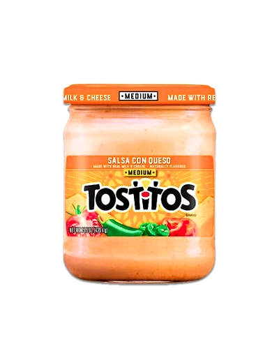 Tostitos Medium Salsa Con Queso 425.2g-VYS1628