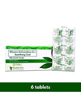 Re-Leaf Forte Sambong Leaf 500mg 60 tablets (1 box)