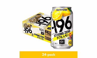 Suntory Strong Zero Double Lemon 350mL 24-pack
