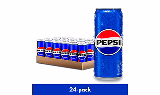 Pepsi Regular in Can 320 mL 24-pack