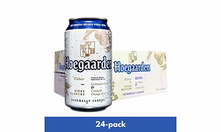 Hoegaarden White Beer 330 mL 24-pack