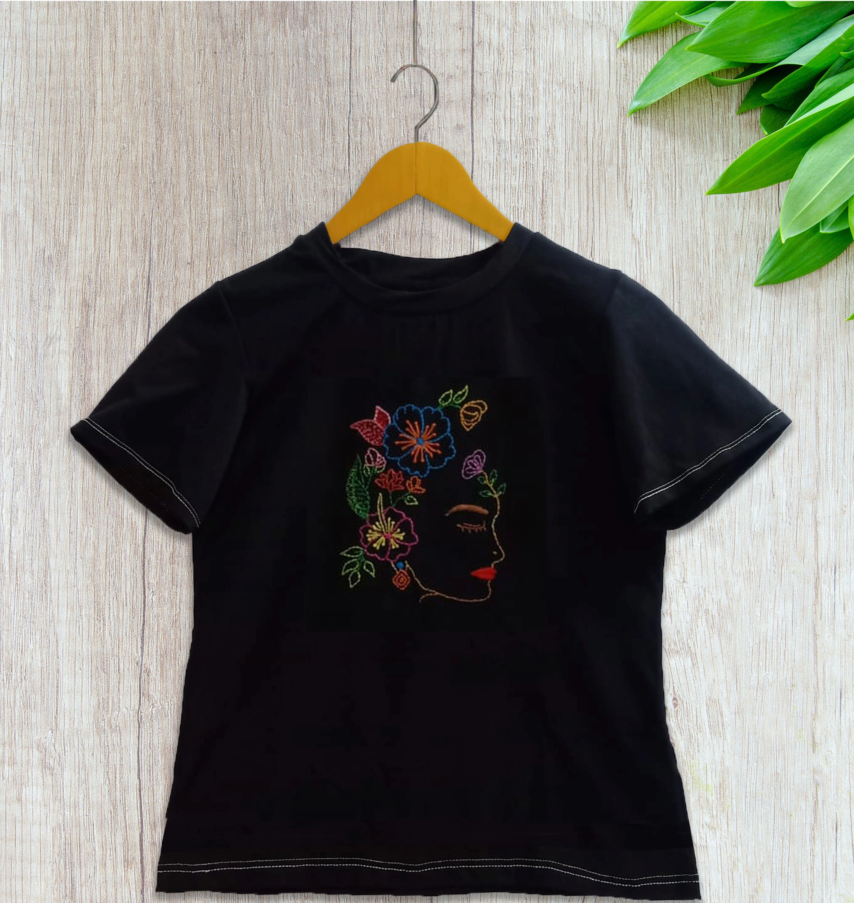 Hand Embroidery Women's Tops-2