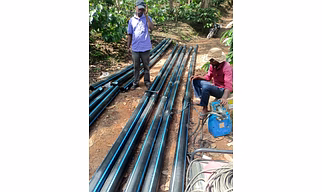 HDPE Sprinkler Irrigation for Tea & Coffee Garden up to 16 KG Pressure