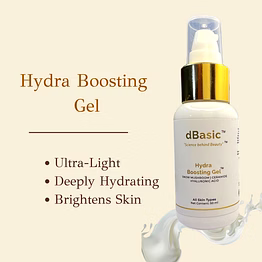 dbasic hydra boosting gel with snow mushroom