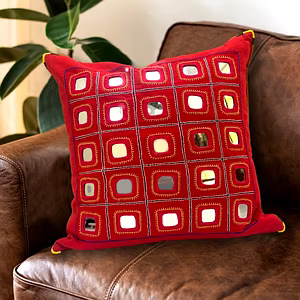 Handcrafted Indian Cotton Cushion Covers