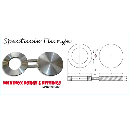 STAINLESS STEEL SPECTACLE FLANGE-1