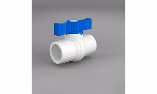 White Ball Valve
