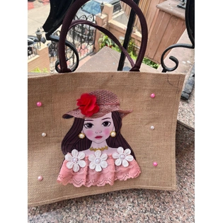 Jute handmade Bag