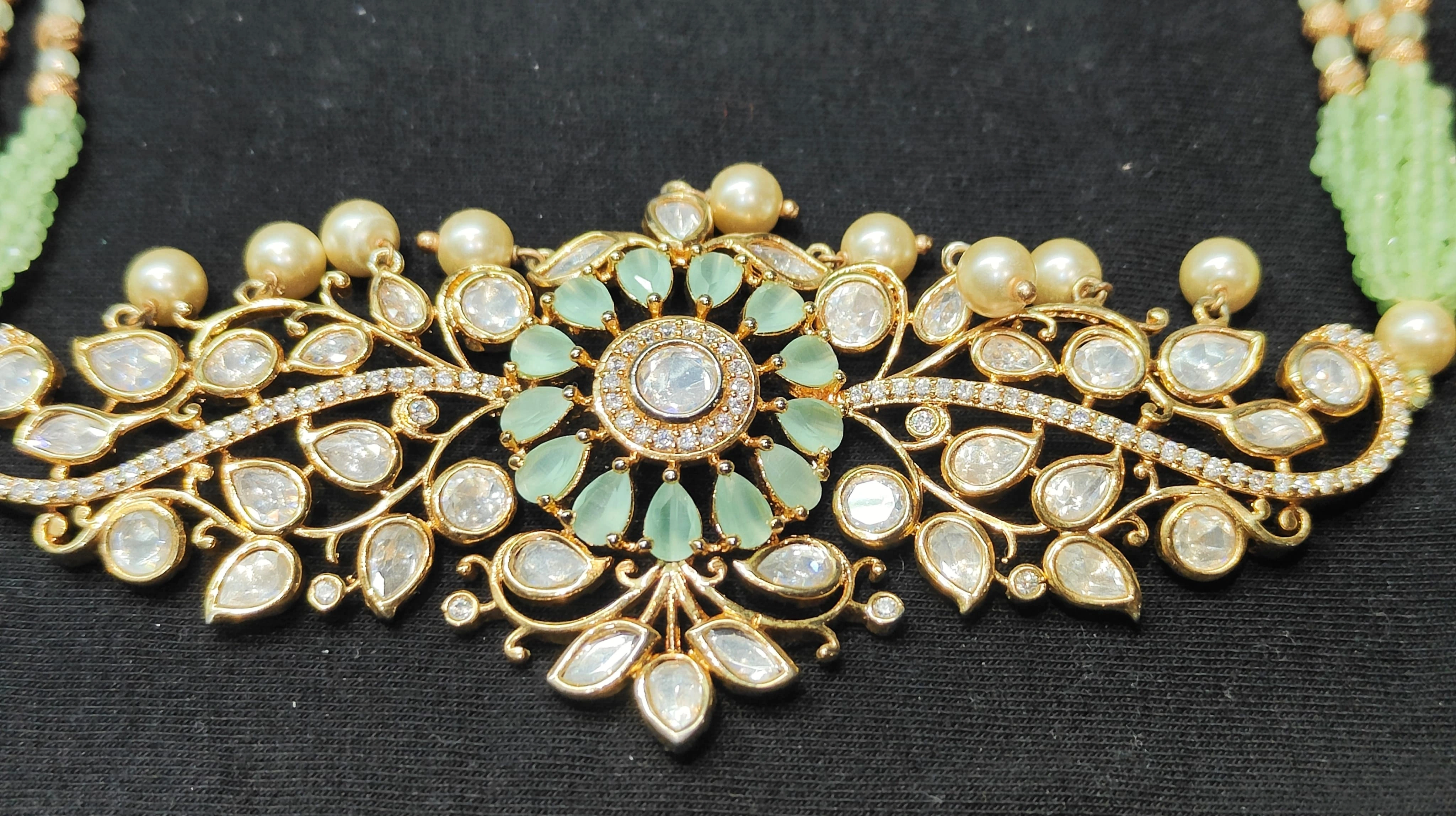 Pachi Kundan Necklace-2