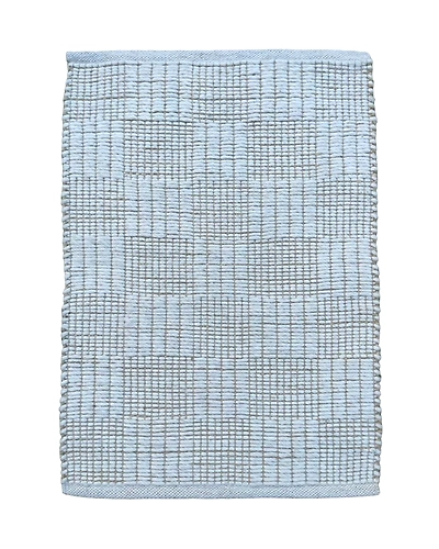 WHITE AND BROWN POLYSTER RUGS-12419896