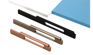 ALLUMINIUM HANDLE FOR FURNITURE FITTINGS