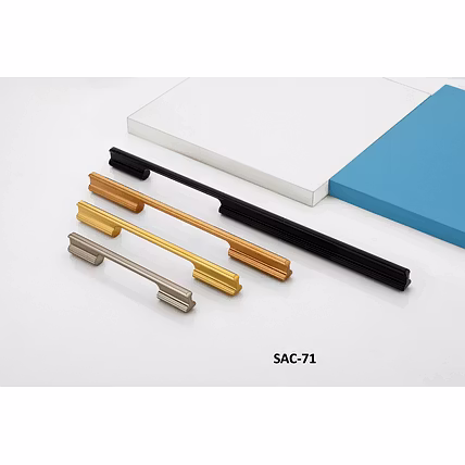 FURNITURE FITTINGS SAC-71 Aluminum Cabinet Handle-12784027
