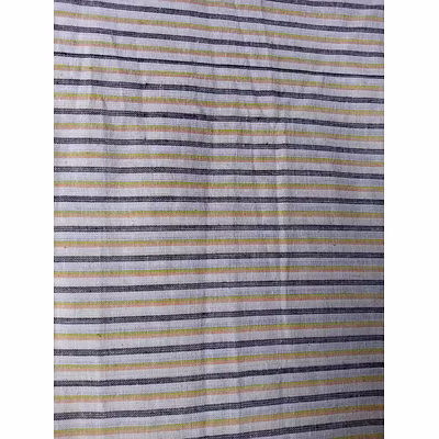 Handloom cotton stripes fabric-4