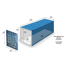 shipping container