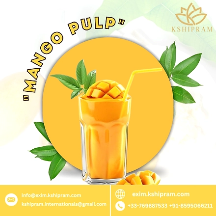Mango Pulp (Alphonso and Kesar)-12634748