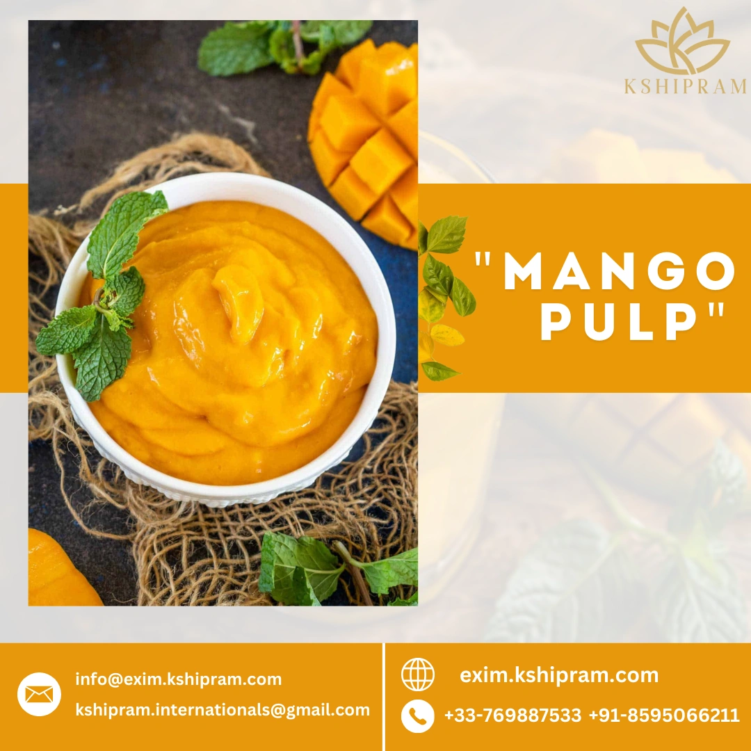 Mango Pulp (Alphonso and Kesar)-1