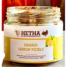 Hetha Pahadi Kagzi Nimbu Achar / Lemon Pickle