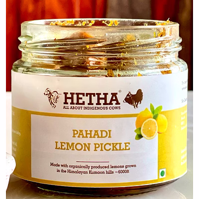 pahadi kagzi nimbu achar / lemon pickle