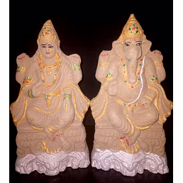 Ecofriendly Idols / Murtis made of Desi Cow Dung and Mud