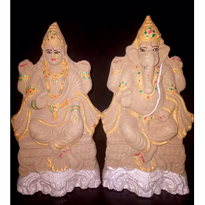 Ecofriendly Idols / Murtis made of Desi Cow Dung and Mud