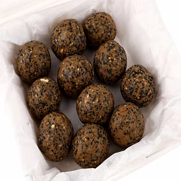 black til ladoos with ghee
