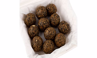 Black Til Ladoos with Ghee