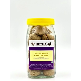 Hetha Millet Raisin (Munakka) Cookies with Ghee