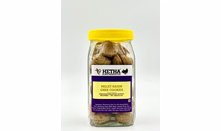 Millet Raisin (Munakka) Cookies with Ghee