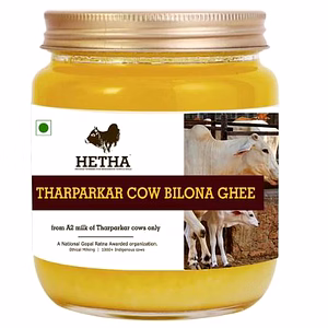 Tharparkar Cow A2 cultured Bilona Ghee / A2 Ghee