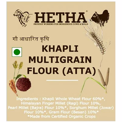 khapli multigrain flour (atta) (1kg)