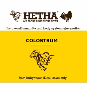 Colostrum from indigenous (desi) cows only - (Available in Delhi NCR only)