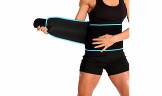 Made in India Neoprene Slimming Belt | Embossed Design | Ideal for Fat Loss, Walking, Exercise, Workout & Daily Use
