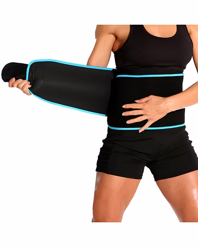 Made in India Neoprene Slimming Belt | Embossed Design | Ideal for Fat Loss, Walking, Exercise, Workout &amp; Daily Use-12730973