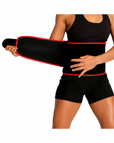 Made in India Neoprene Slimming Belt | Embossed Design | Ideal for Fat Loss, Walking, Exercise, Workout &amp; Daily Use-1