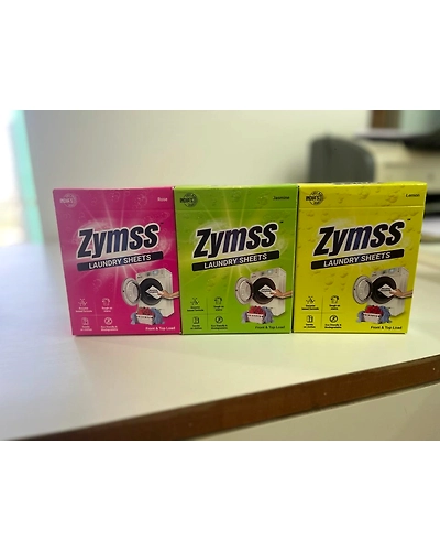 ZYMSS LAUNDRY SHEETS ( DETERGENT ) FOR WASHING CLOTHS-12406056