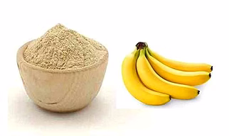 Dehydrated banana powder