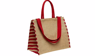 Jute shopper bag