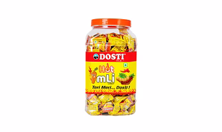 Dosti Hot Imli Candy Jar (220pcs)