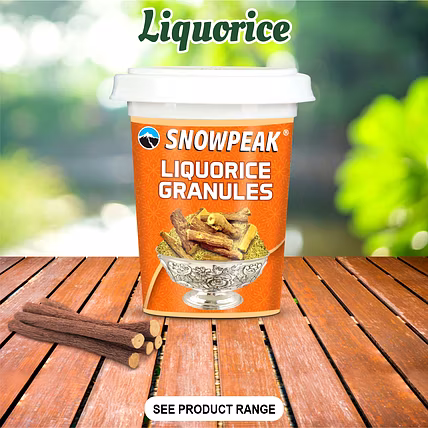Snowpeak Liquorice Granules (50 g Pack)-1