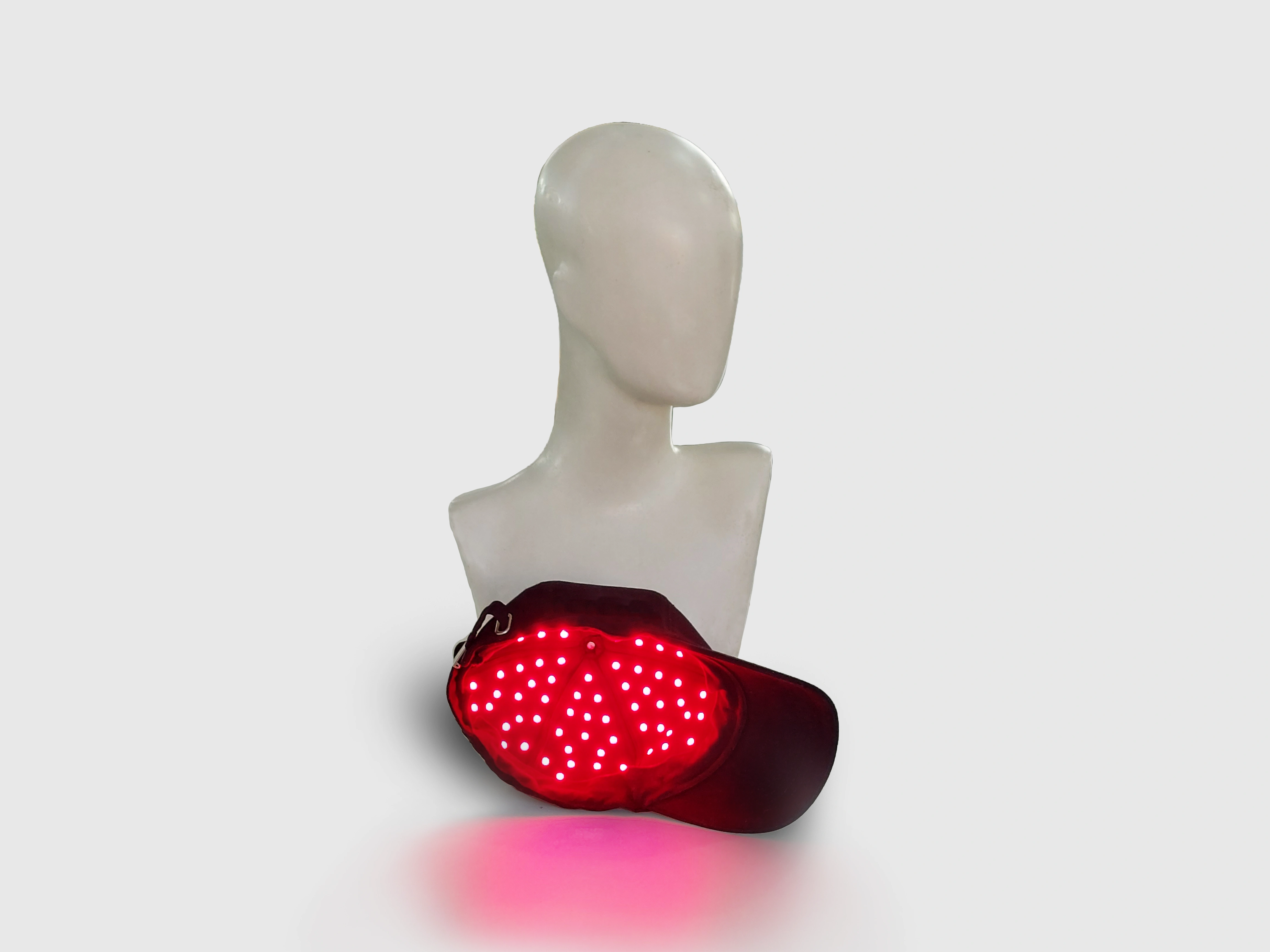 LED Red Infrared Light Therapy Hair Regrowth Cap-12420436