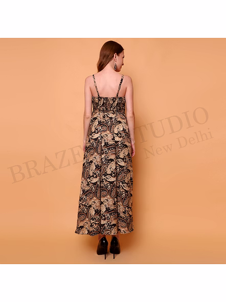 Brazeal Studio Black Fringe Party Dress For Women | Cocktail &amp; Evening Wear | All Size Available | Global Buyer Importer-4